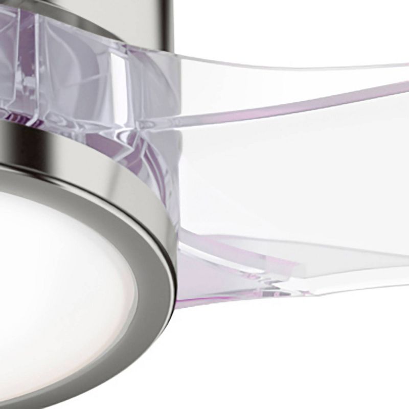 52" Park View Ceiling Fan with Remote Nickel (Includes LED Light Bulb) - Hunter Fan