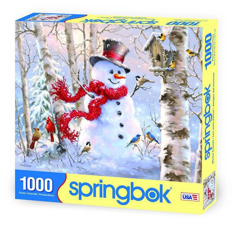 Springbok Winter Friends Puzzle 1000pc