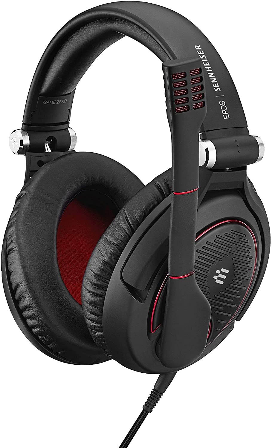 EPOS I SENNHEISER GAME ZERO Gaming Headset, Closed Acoustic with Noise cancelling microphone, Foldable, Flip-to-mute, Ligthweight, PC, Mac, Xbox One, PS4, Nintendo Switch, and Smartphone compatible.
