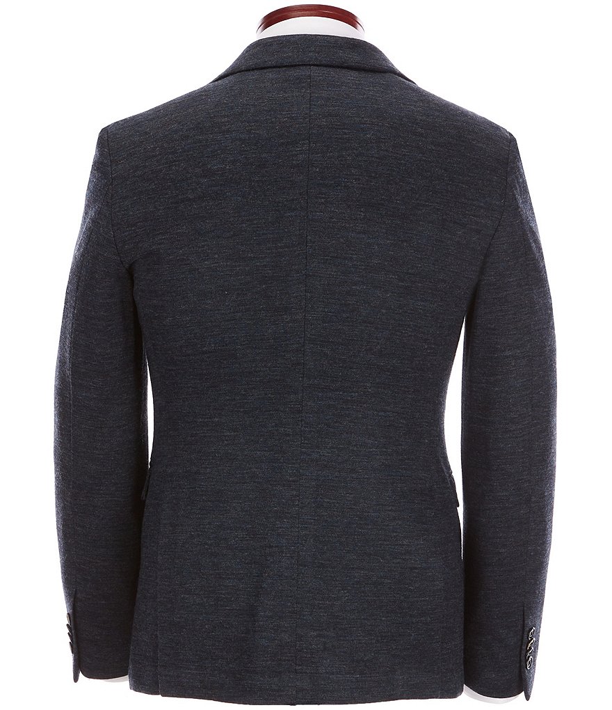 Murano Interstellar Collection Slim-Fit Checked Suit Separates Blazer