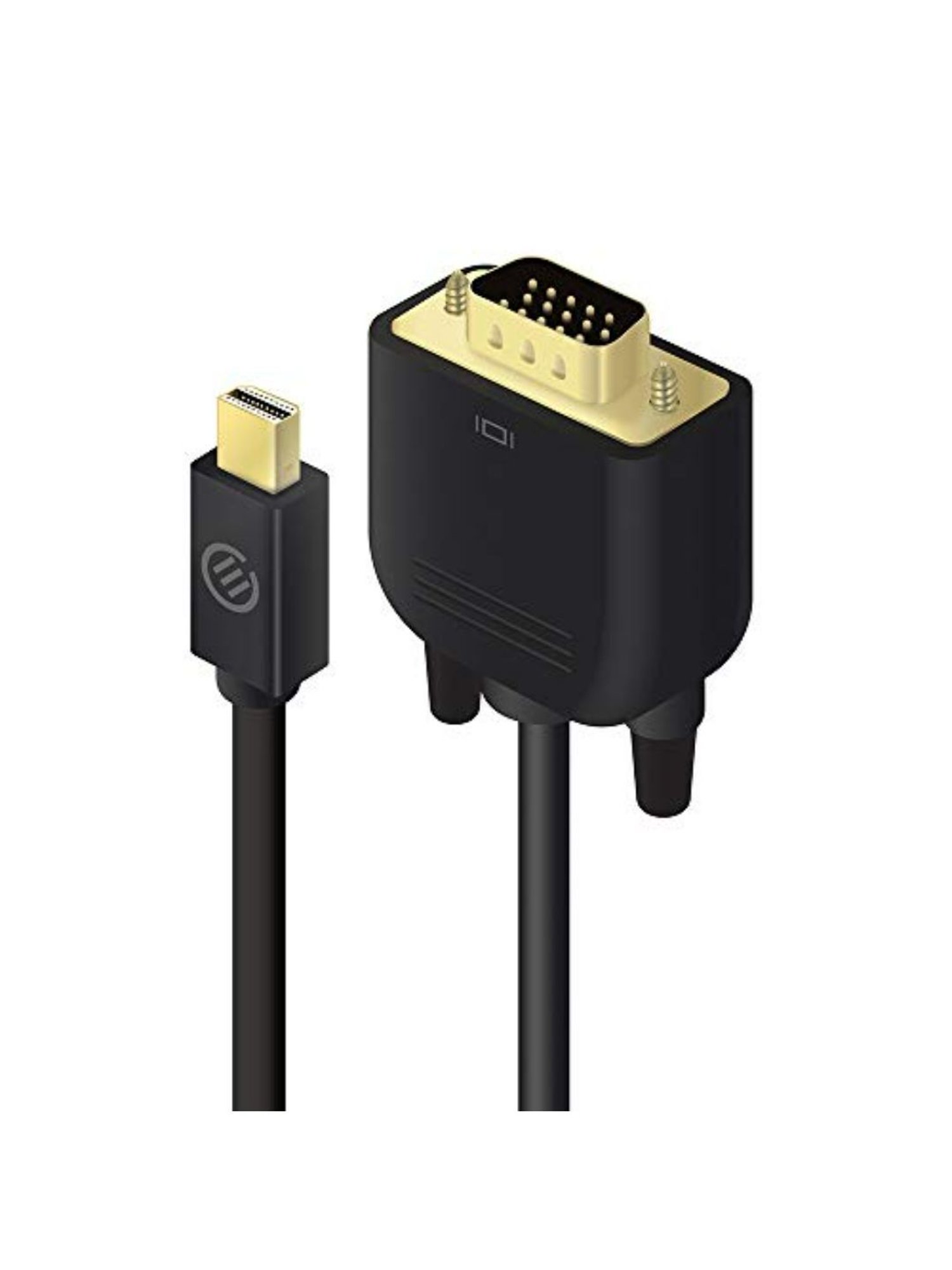 Alogic SmartConnect 2m Mini Display Port to VGA Cable - Male to Male (Black)