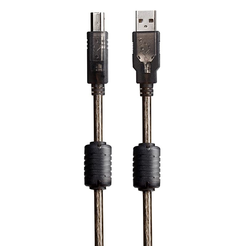 USB 2.0 - A-Male to B-Male Printer Cable - 32 Feet (10 Meters) High Speed Printer/Scanner/Repeater Cable