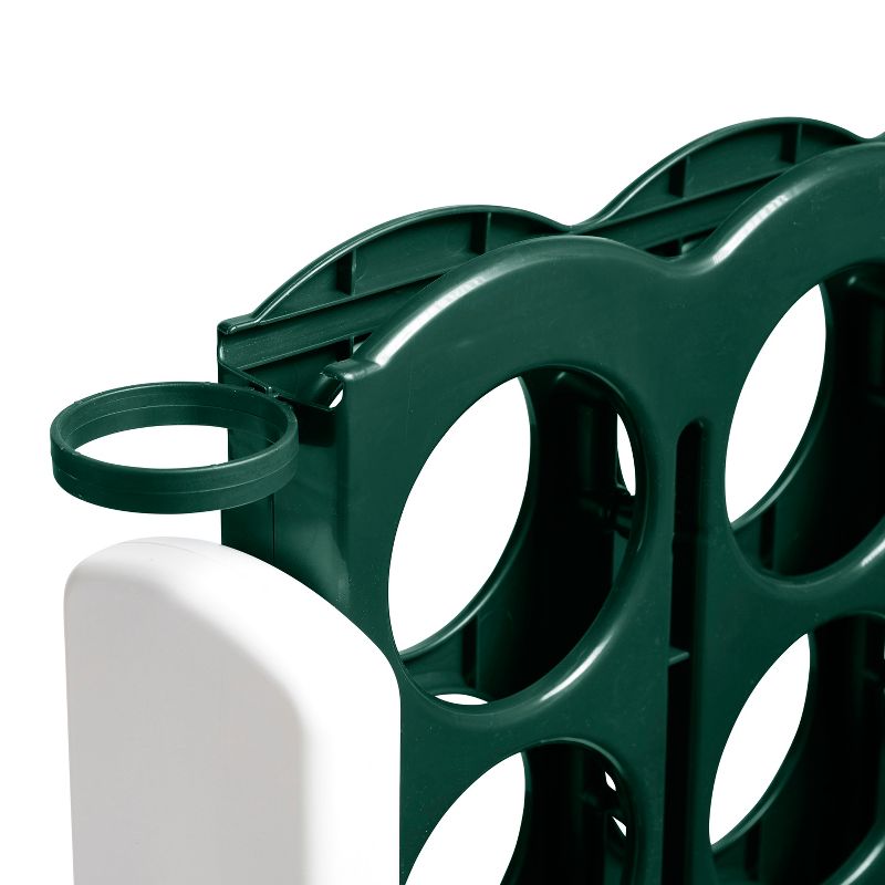 ECR4Kids Jumbo Four-To-Score Giant Game-Indoor/Outdoor 4-In-A-Row Connect - Green and White