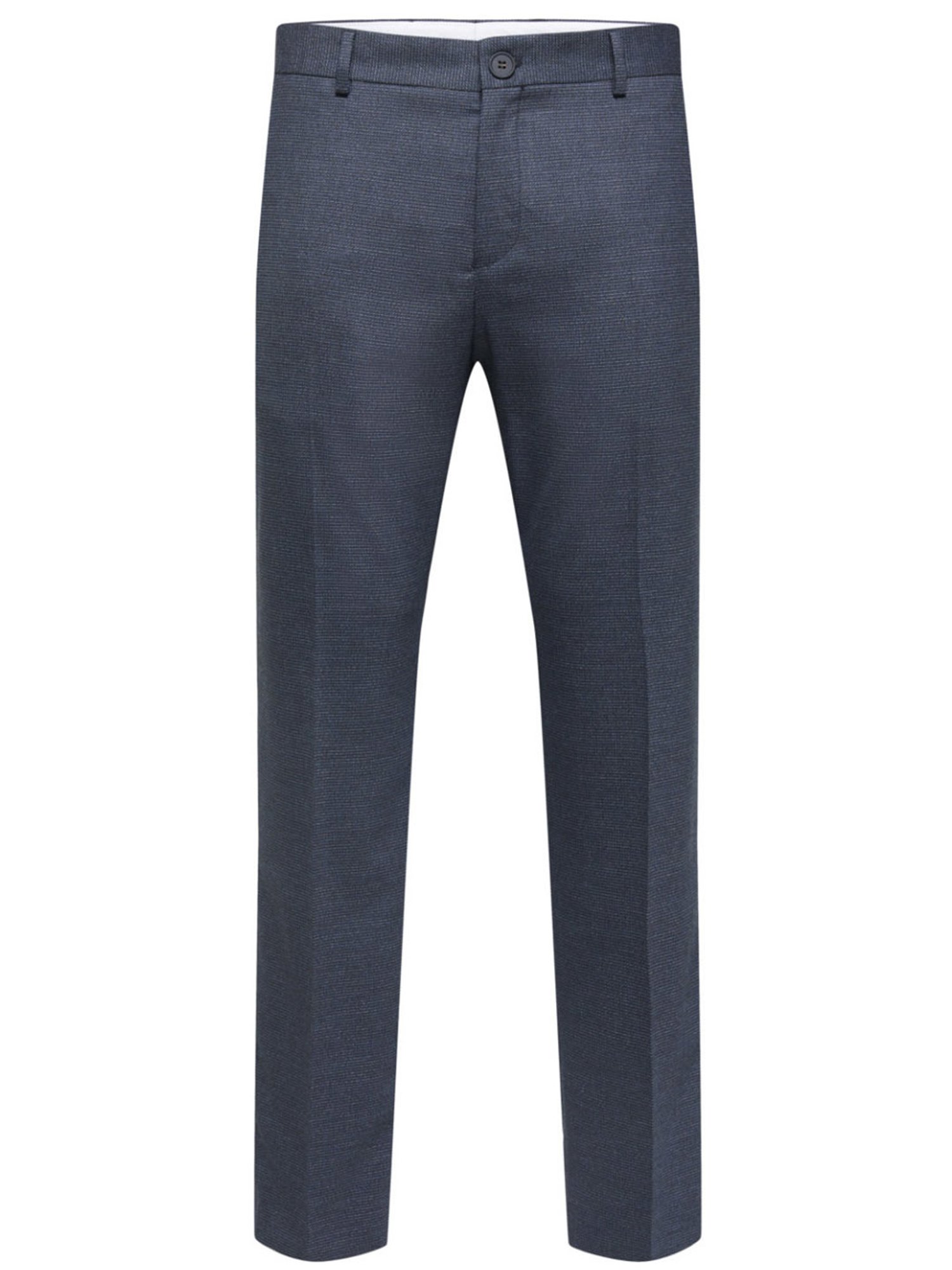 SELECTED HOMME Sky Captain Slim Fit Self Pattern Trousers