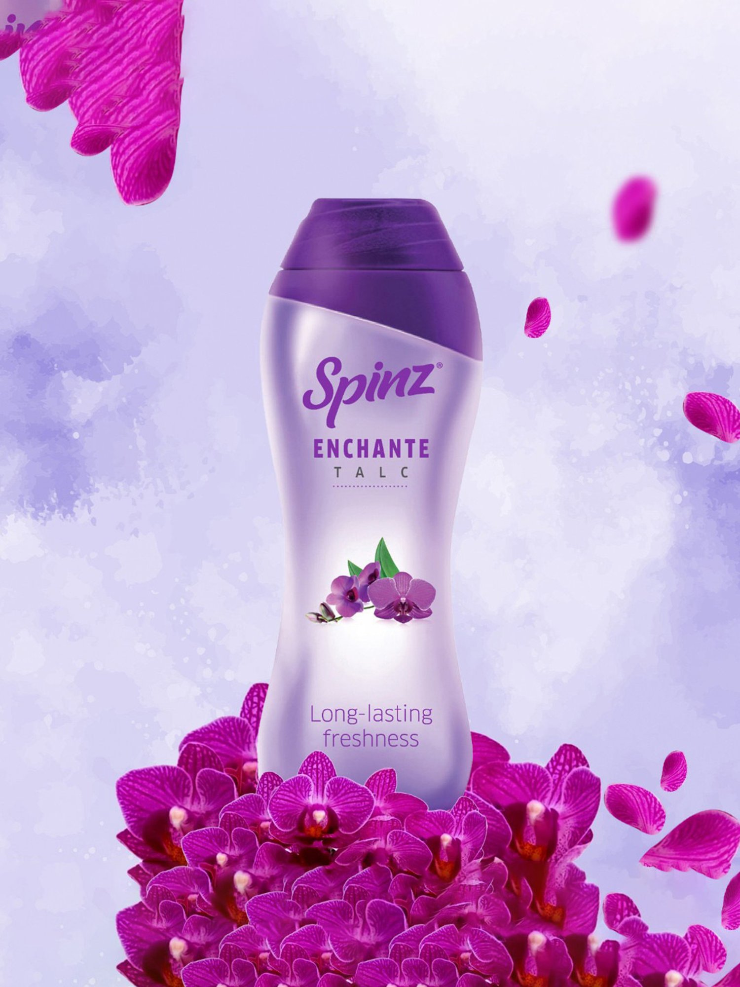 Pond's Starlight Perfumed Talc Orchid and Jasmin Notes - 100 gm