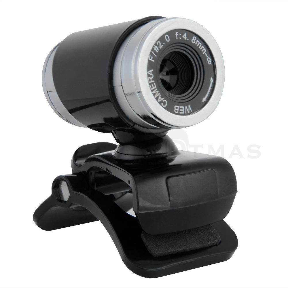 USB 50MP HD Webcam Web Cam Camera with MIC for Computer PC Laptop Desktop Black