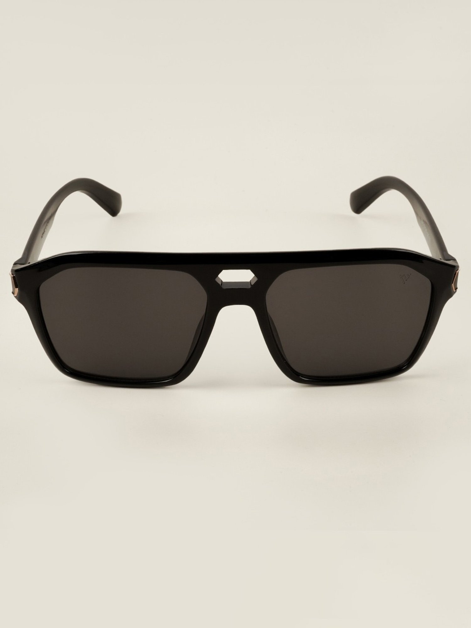 Voyage Black Wayfarer UV Protection Unisex Sunglasses