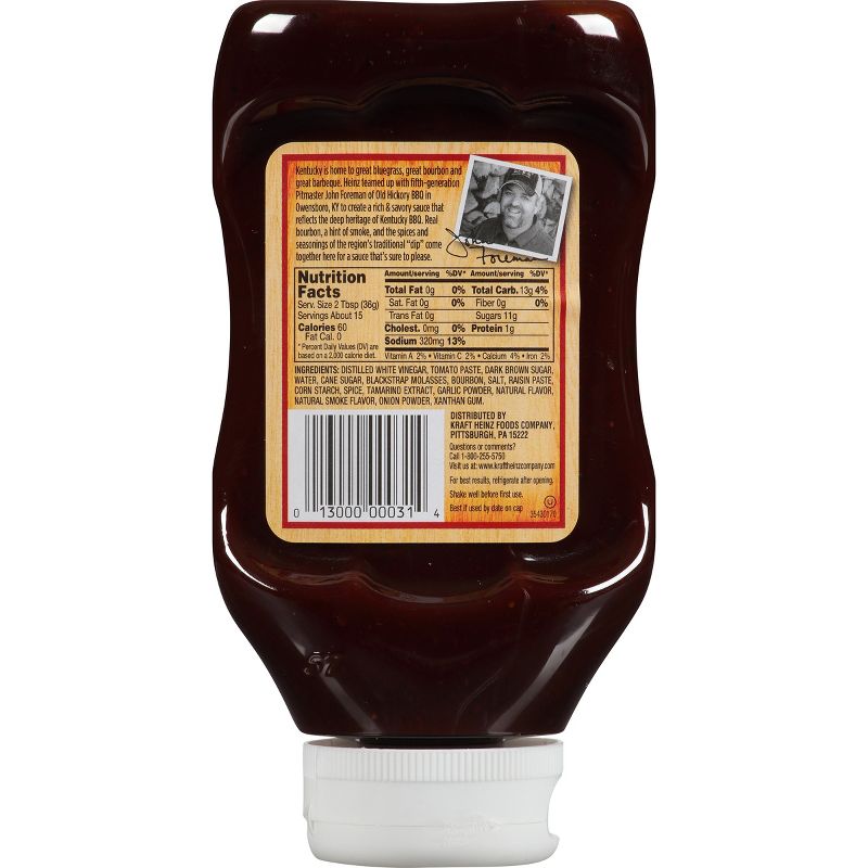 Heinz Kentucky Bourbon Barbeque Sauce - 18.8oz
