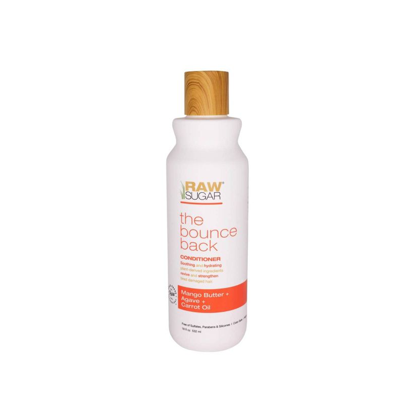 Raw Sugar Conditioner Mango Butter + Agave + Carrot Oil - 18 fl oz