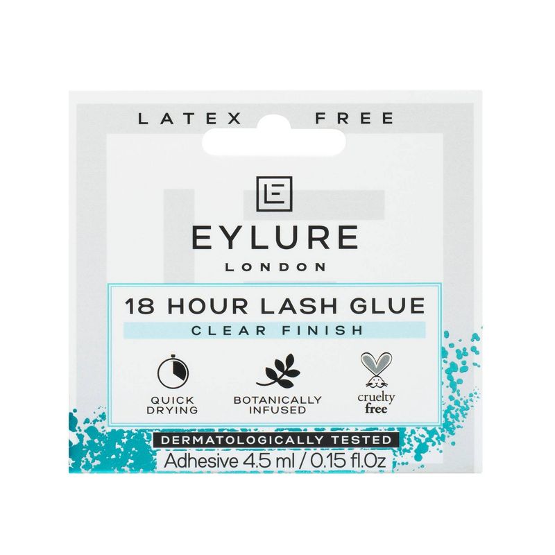 Eylure 18 Hour Latex Free Glue False Eyelashes Clear - 0.15oz