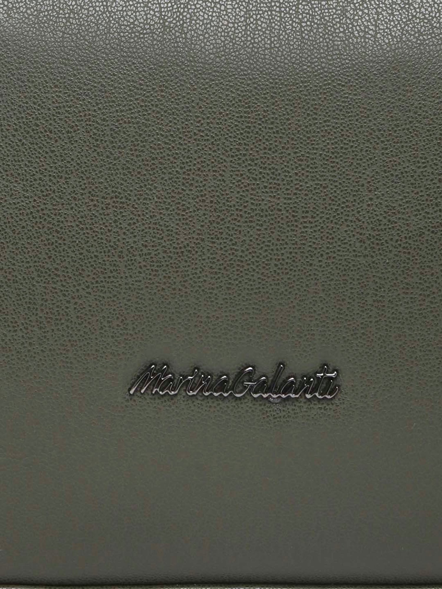 Marina Galanti Olive Solid Medium Sling Handbag