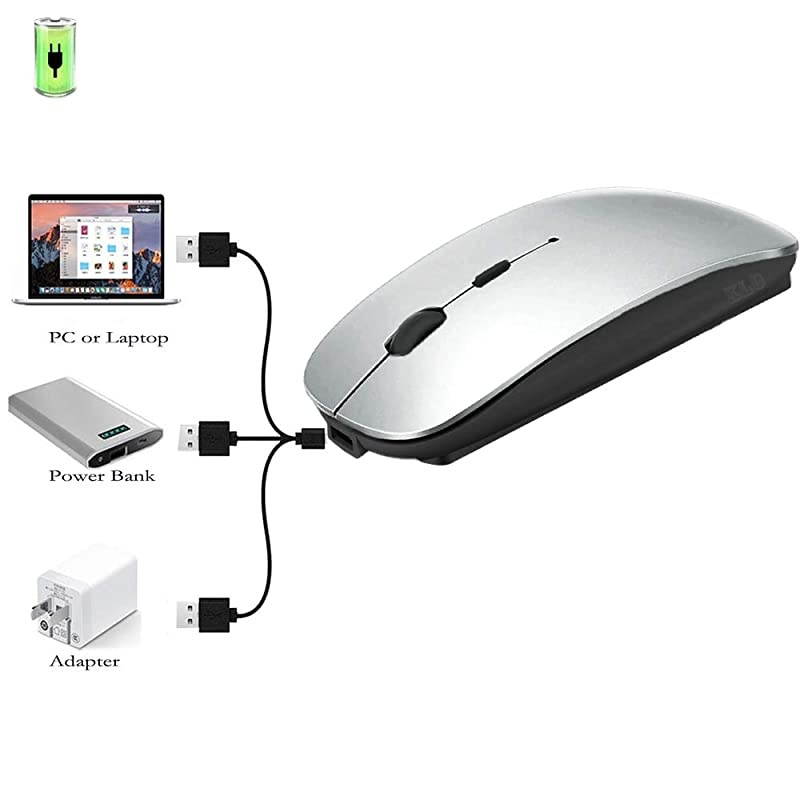 Mouse for MacBook proMacBook airLaptopiMacipad Wireless Mouse for MacBook pro MacBook AiriMacLaptopNotebookpc BTSilverBlack