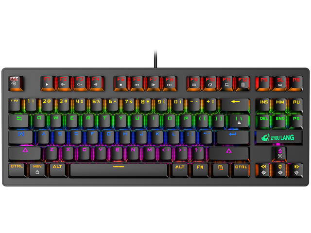 E-sport K2 Punk Mechanical Keyboard 87-key Gaming Competitive Office Notebook Gaming Keyboard