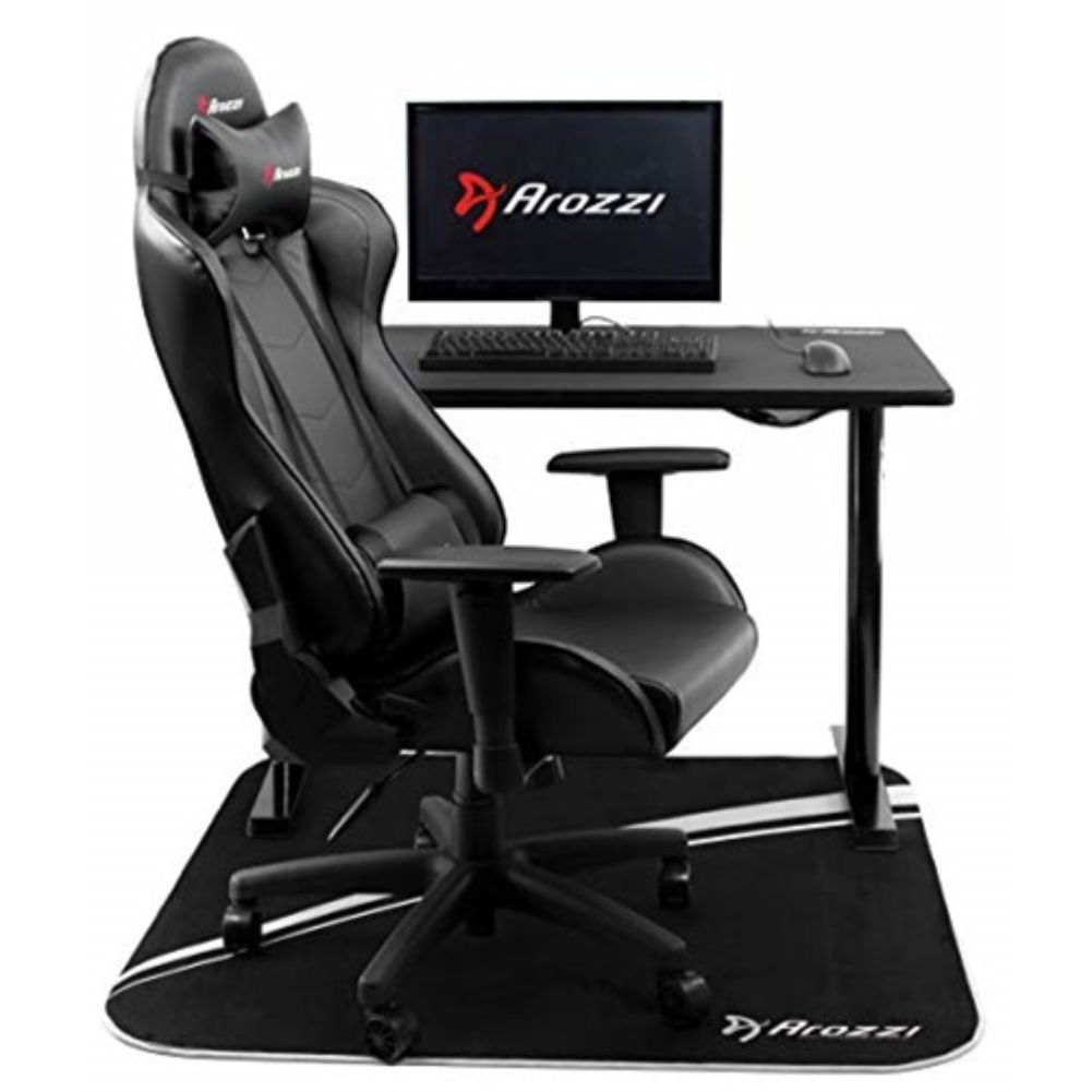 Arozzi Floor Mat - White