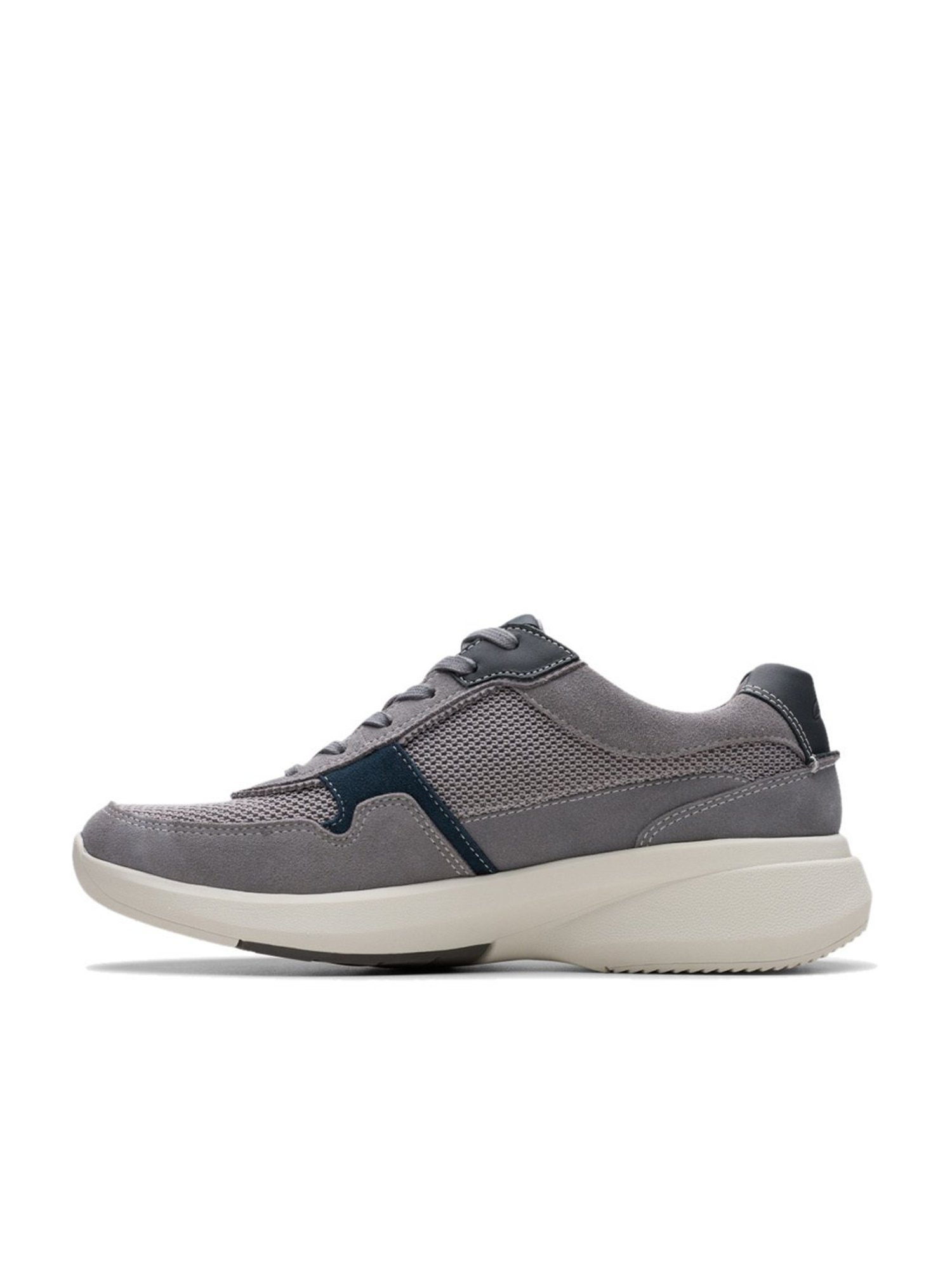 Clarks Men's Lehman Race Grey Running Shoes