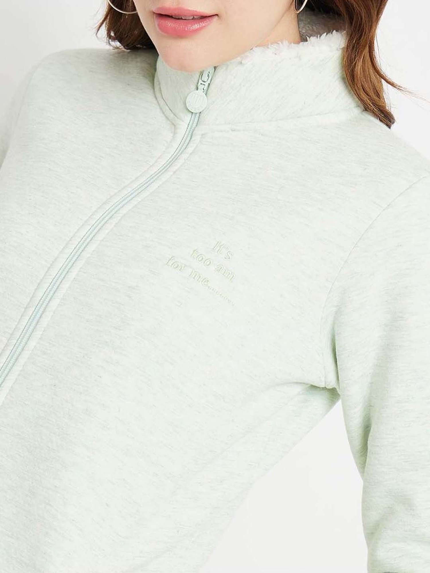 MADAME M Secret Mint Green High Neck Co-Ords Set