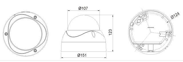3 Megapixel, 1/2.8&rdquo; SONY Exmor CMOSf = 1.25 mm Fisheye Lens / Fixed Board Lens1080p@30 fps, 1080p@25 fps / NTSC / PAL selectable360&deg; Panorama View / Four PTZ Views / One 360&deg; Panorama View with