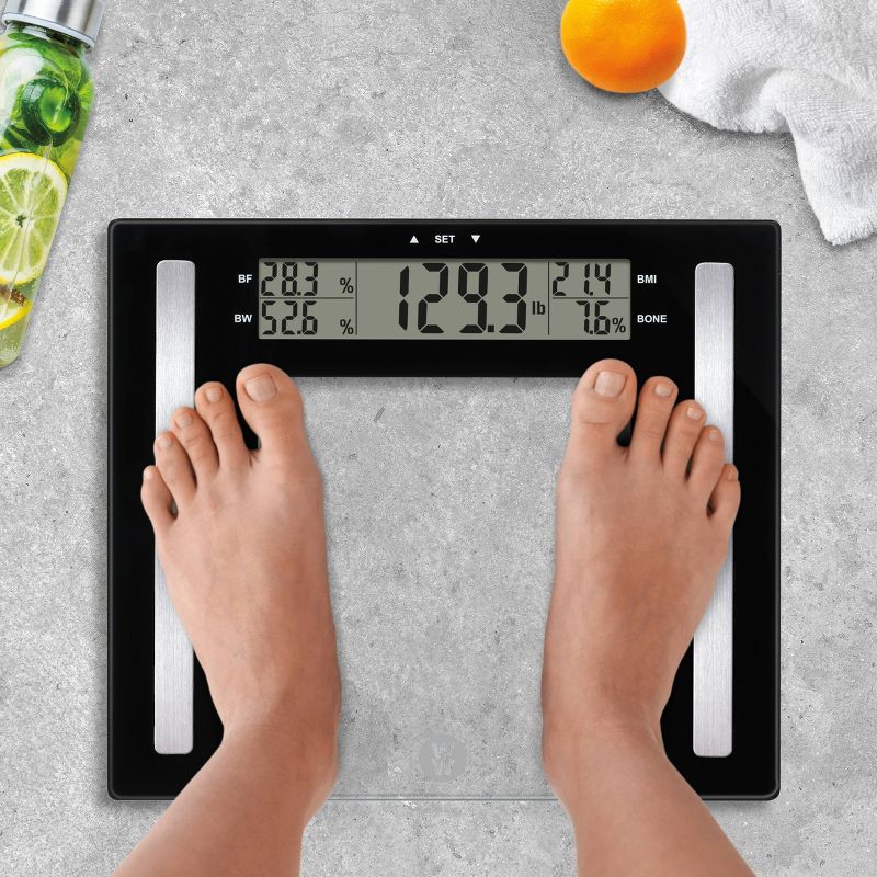 Glass Body Fat Scale Clear - Weight Watchers
