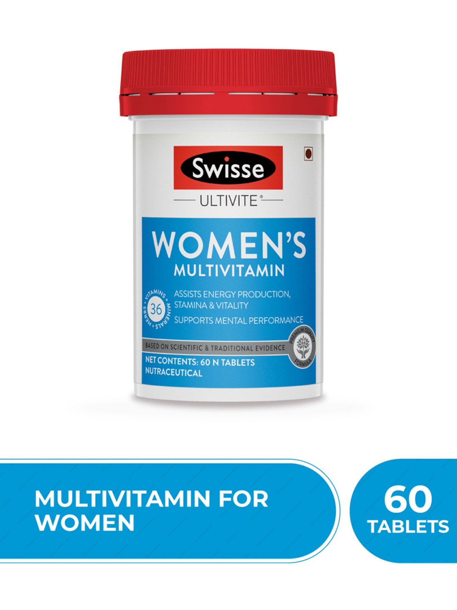 Swisse Ultivite Women Multivitamin for Energy - 60 Tablets