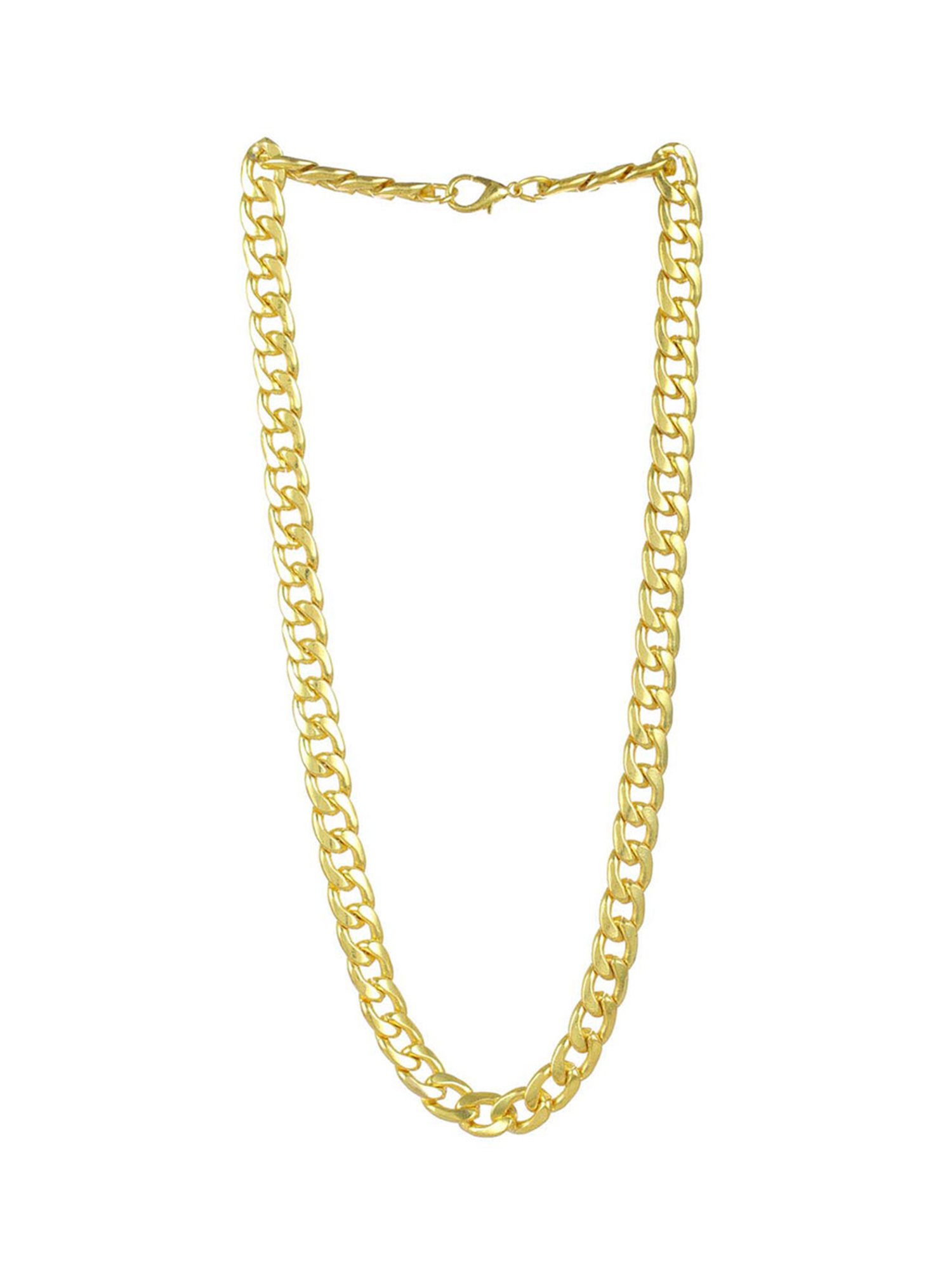 Bold by Priyaasi Gold-Plated Curb Chain for Men