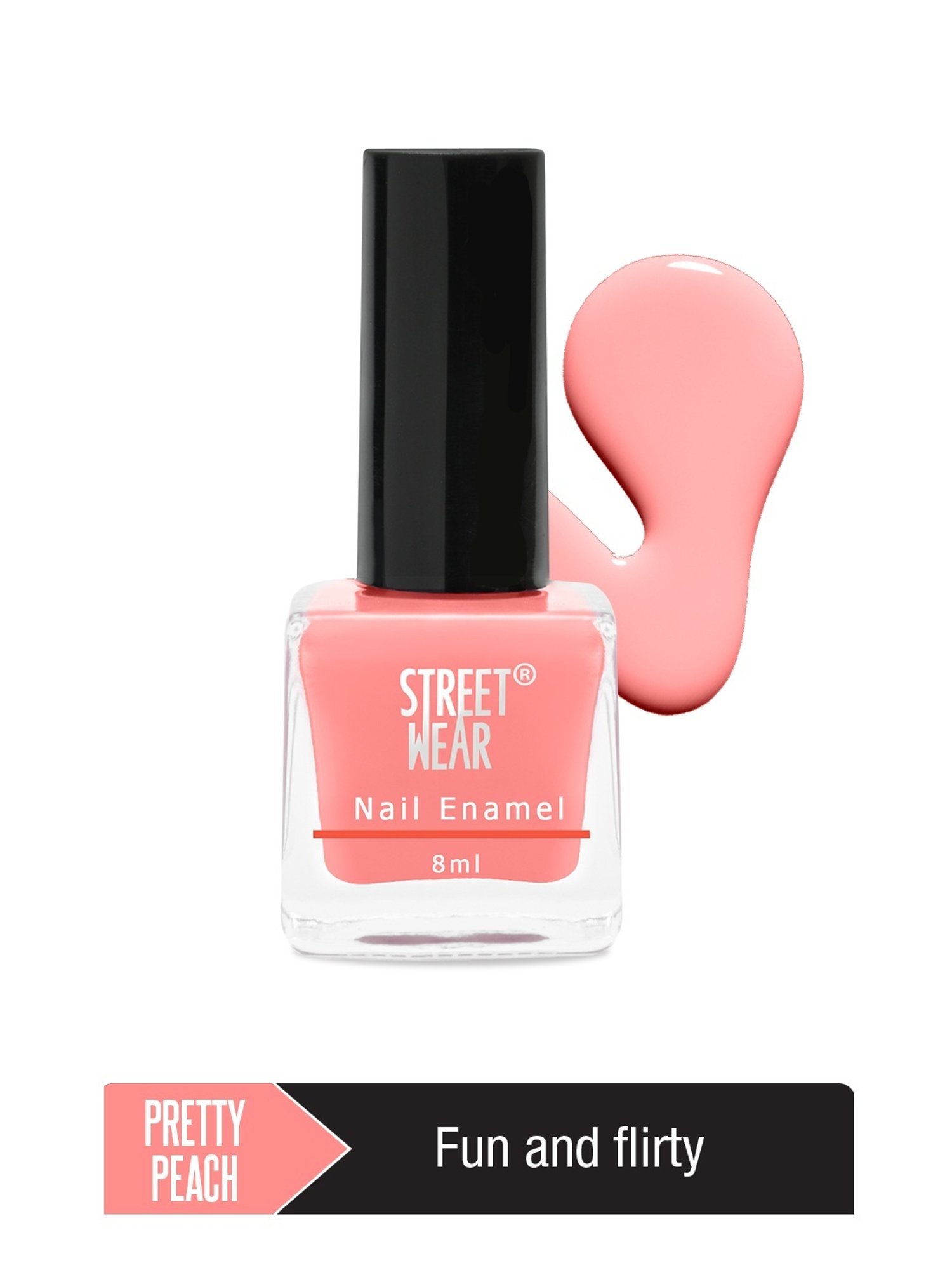 Street Wear Gloss Nail Enamel Pretty Peach - 8 ml