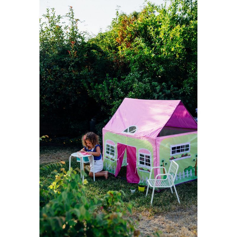 Pacific Play Tents Lil' Cottage House Kids Play Tent 50" x 40"