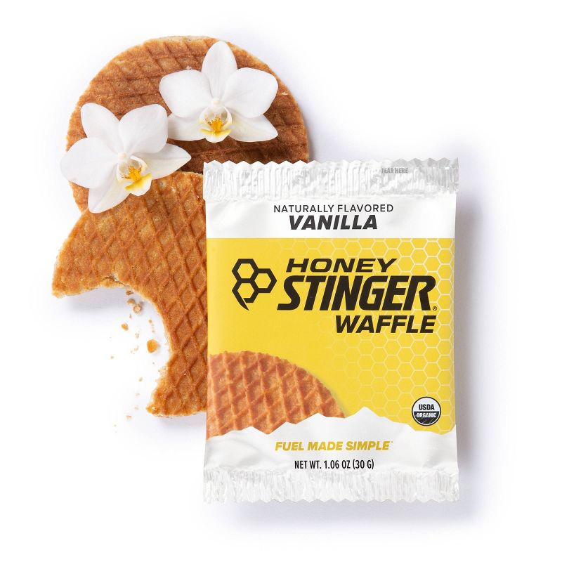 Honey Stinger Vanilla Waffle Nutrition Bars