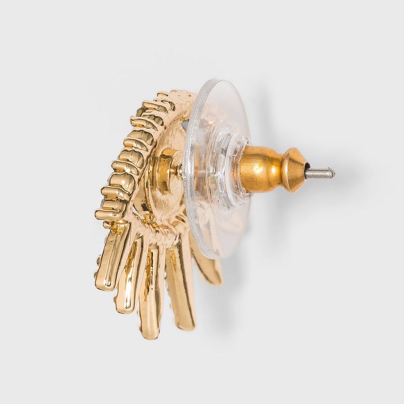 SUGARFIX by BaubleBar Crystal Evil Eye Stud Earrings - Turquoise