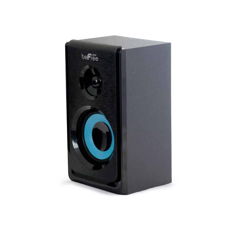 beFree Sound 5.1 Channel Bluetooth Surround Sound Speaker System in Blue