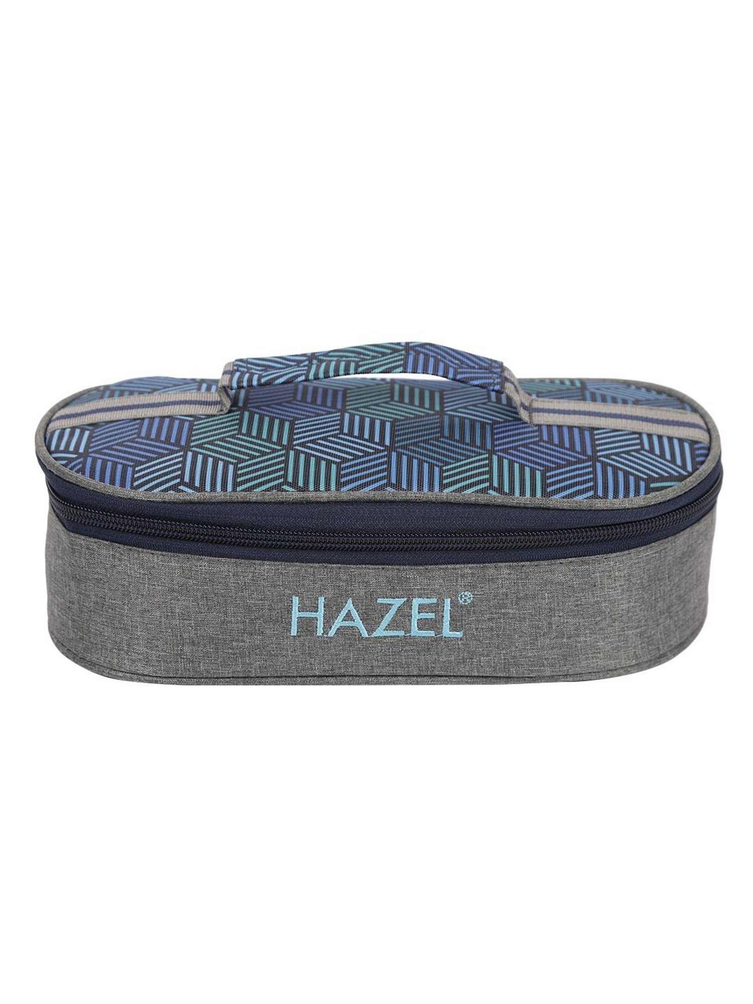 HAZEL Grey Fabric Tiffin Cover Bag