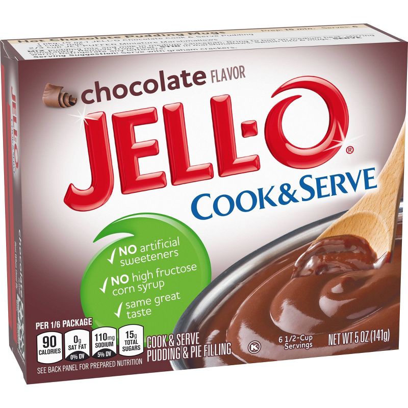 JELL-O Cook & Serve Chocolate Pudding - 5oz