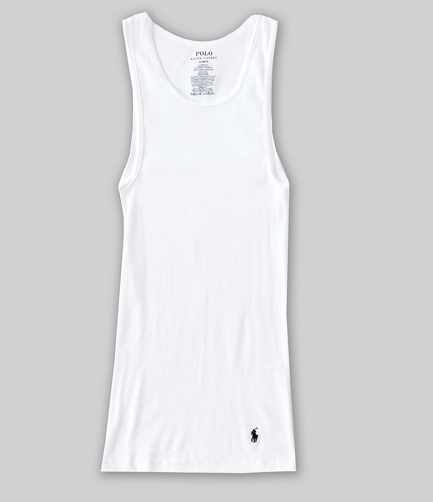 Polo Ralph Lauren Classic Cotton Tanks 5-Pack