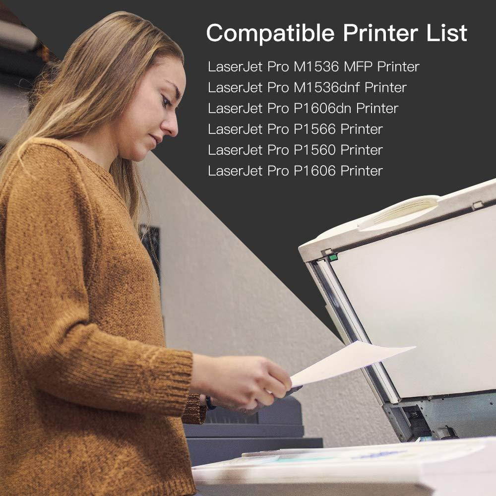 Uniwork Compatible Toner Cartridge Replacement for HP 78A CE278A use for Laserjet Pro P1606dn, M1536dnf, P1566, P1560, P1606, M1536 Printer (2 Black)