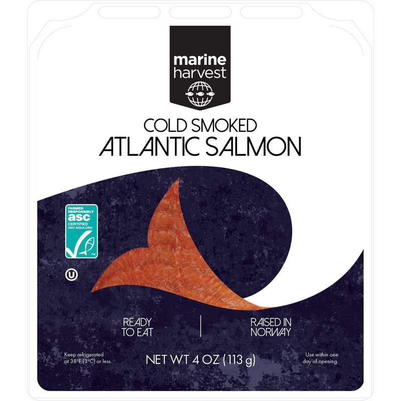 Marine Harvest Norwegian Cold Smoked Salmon - 4oz