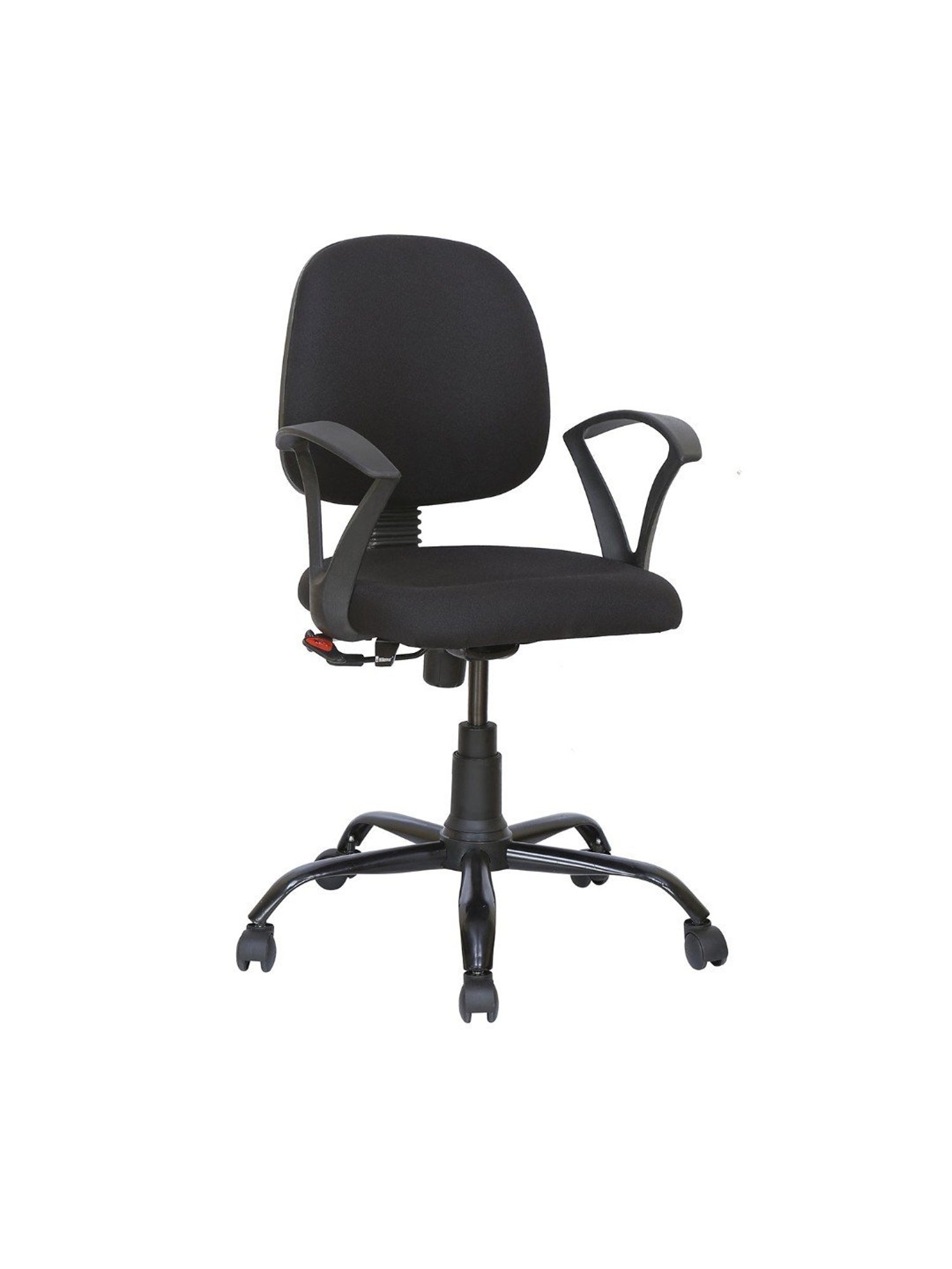 Durian Chaste Black Fabric Executive Chair