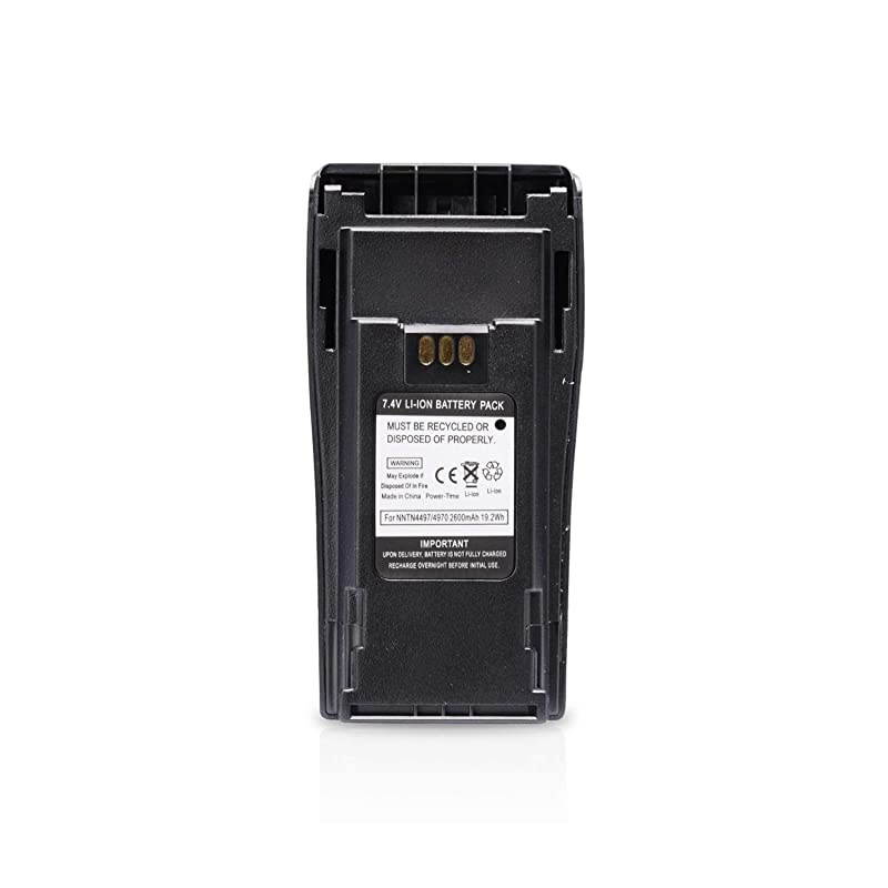 CR Battery Compatible with Motorola CP200 CP200XLS CP200D PR400 and More Click to Find Out More 2020 Upgraded Model High Capacity 2600mAh 192Wh 74V Liion