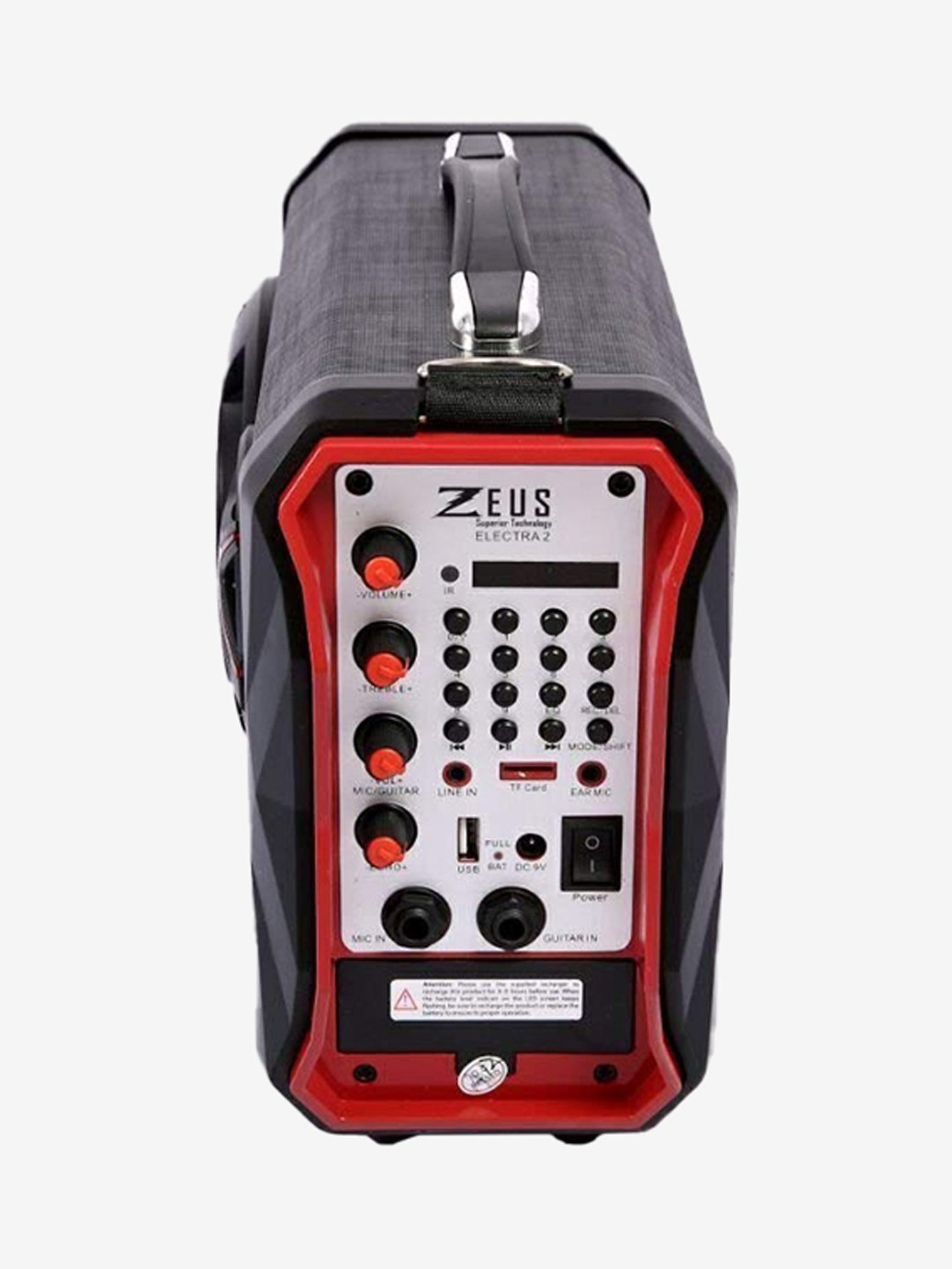 Zeus Electra 2&iquest;5W Mono Channel Portable Speaker (Black)