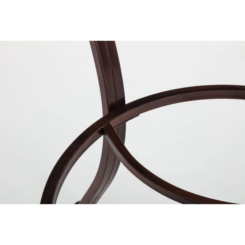 3pc Pub Dining Set Brown/Black - Boraam