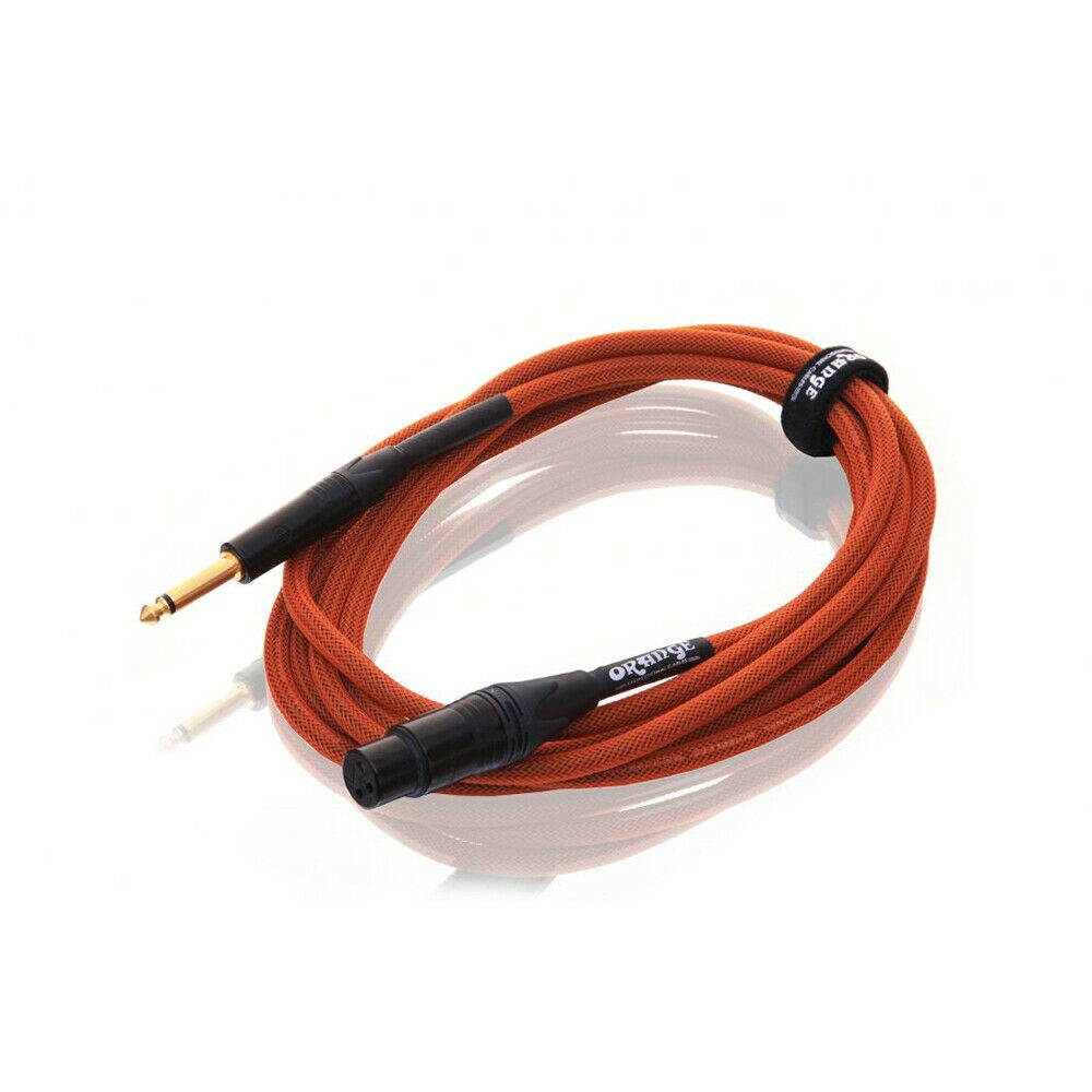 Orange Amplification Microphone Cable, 10ft, Orange