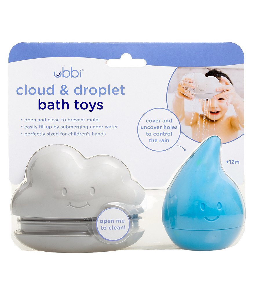 Ubbi Cloud and Droplet Bath Toys
