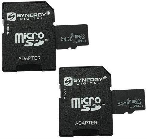Samsung P601 Tablet Memory Card 2 x 64GB microSDXC Class 10 Extreme Memory Card with SD Adapter (2 Pack)