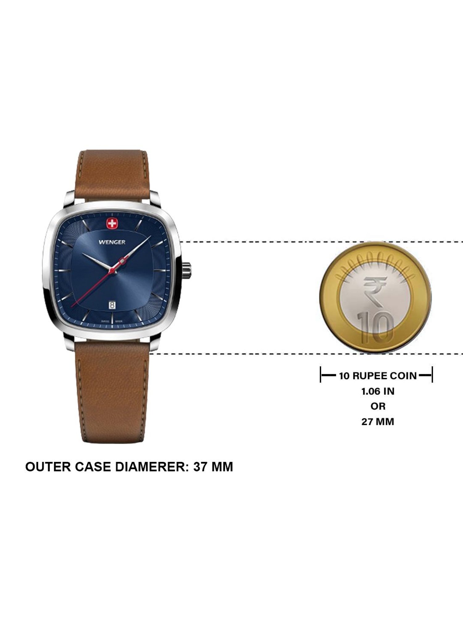 Wenger 01.1921.106 Analog Watch for Men