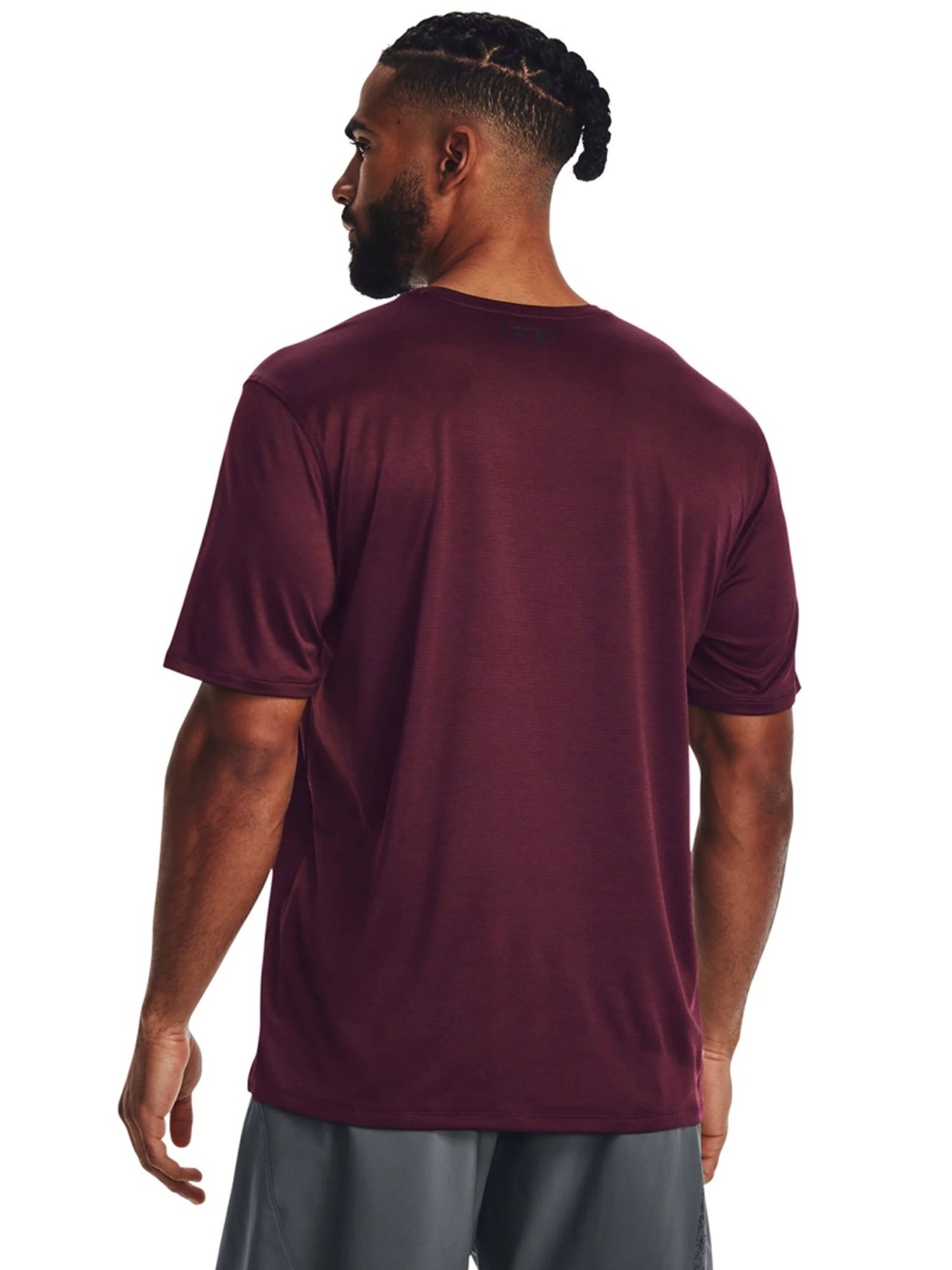 Under Armour Maroon Loose Fit Sports T-Shirt