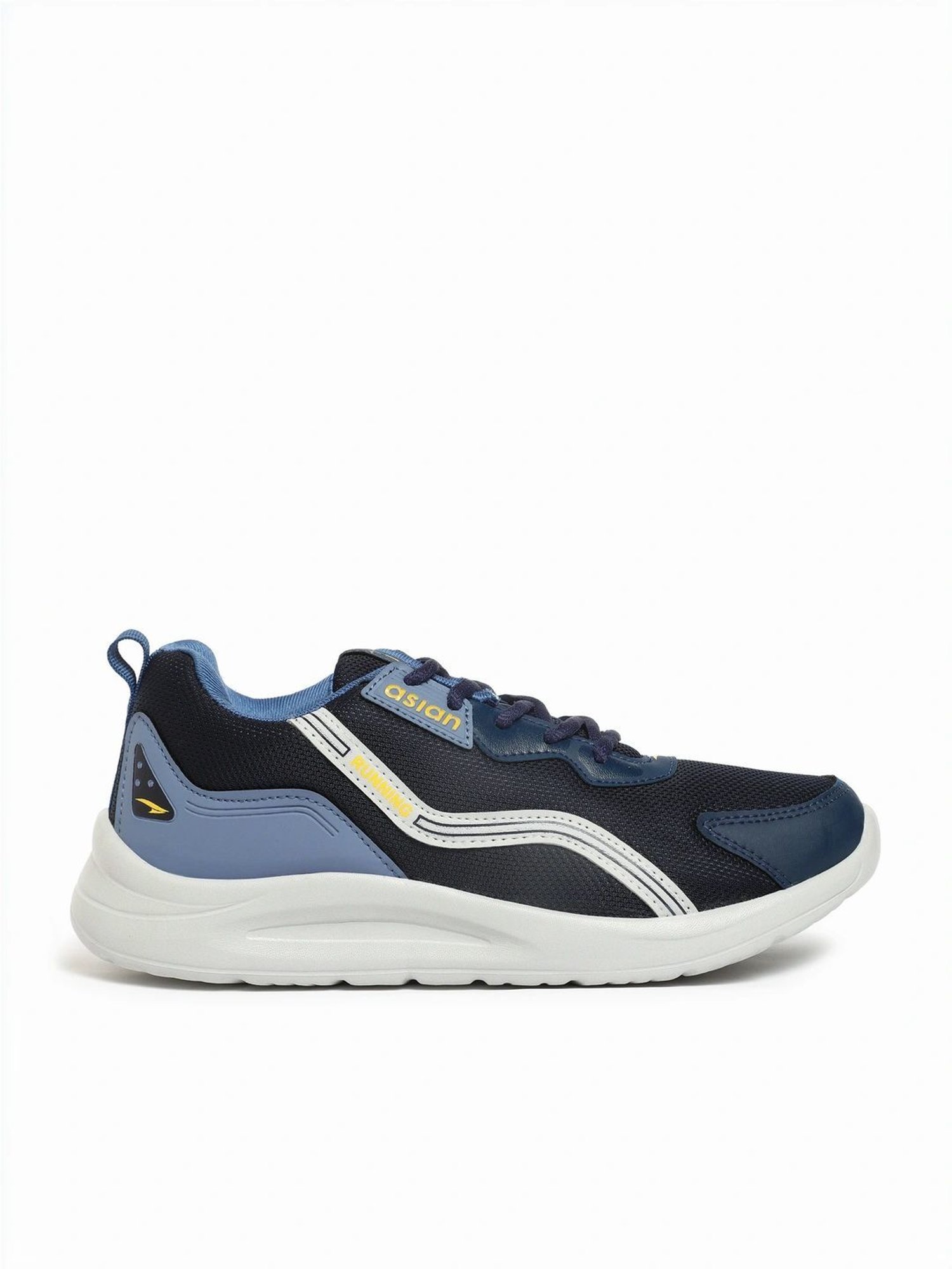 Asian Men's Navy Running Shoes