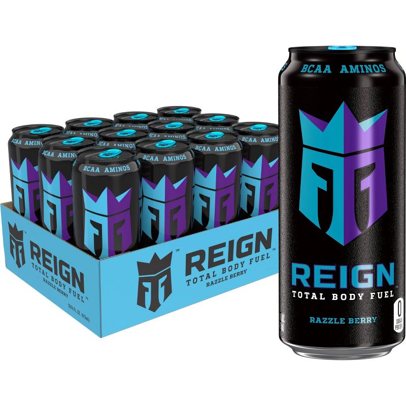 Reign Razzle Berry Energy Drink - 16 fl oz Can