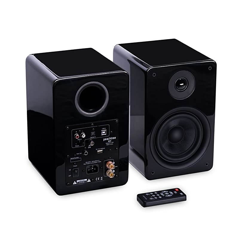 M25 Powered Speakers (Pair) - Piano Black
