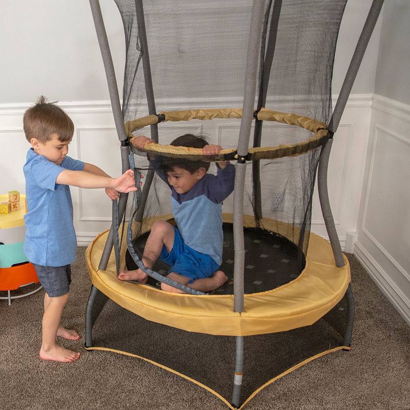 Skywalker Trampolines ActivPlay 40" Round Safari Explorer Mini Bouncer with Enclosure