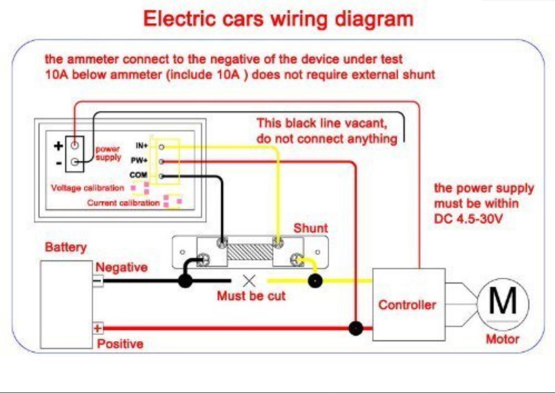 0.28''LED DC0-100V 50A Digital voltmeter Ammeter 2in1 Multimeter Led Volt Amp Gauge Panel with Red/Blue Dual Color Display and Build-in Shunt for Car Auto Boat Battery Monitoring (Red )