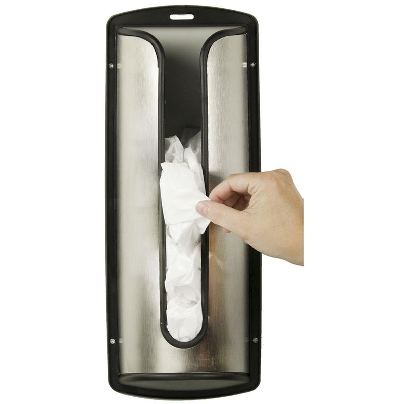 Home Basics Stainless Steel Bag Organizer