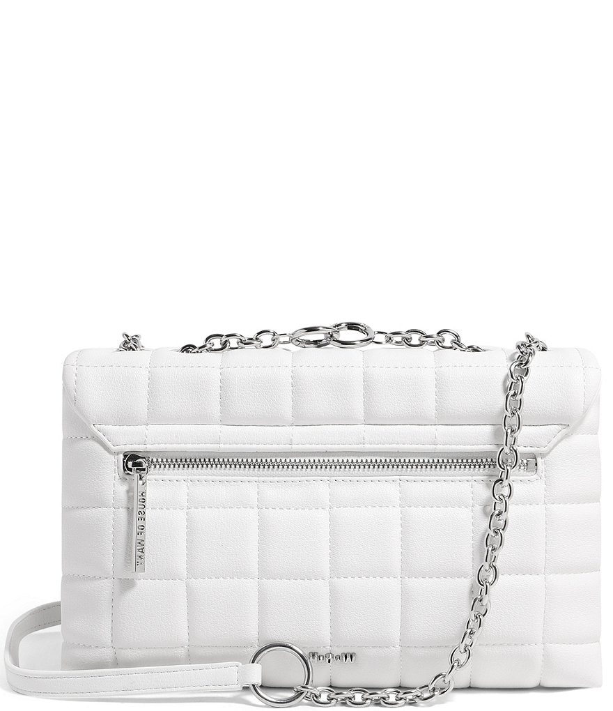 House of Want H.O.W. We Step Up Quilted Vegan Leather Shoulder Bag